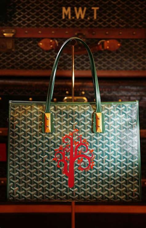 goyard custom painting|goyard custom design.